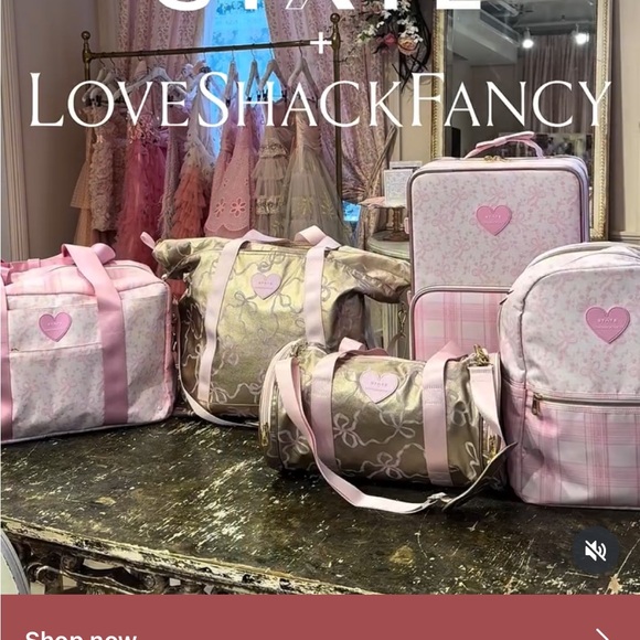 LOVESHACKFANCY STATE BACKPACK Limited Holiday Collection - Picture 7 of 8